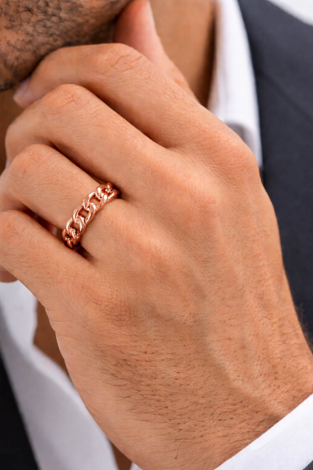 5mm Cuban Link Ring