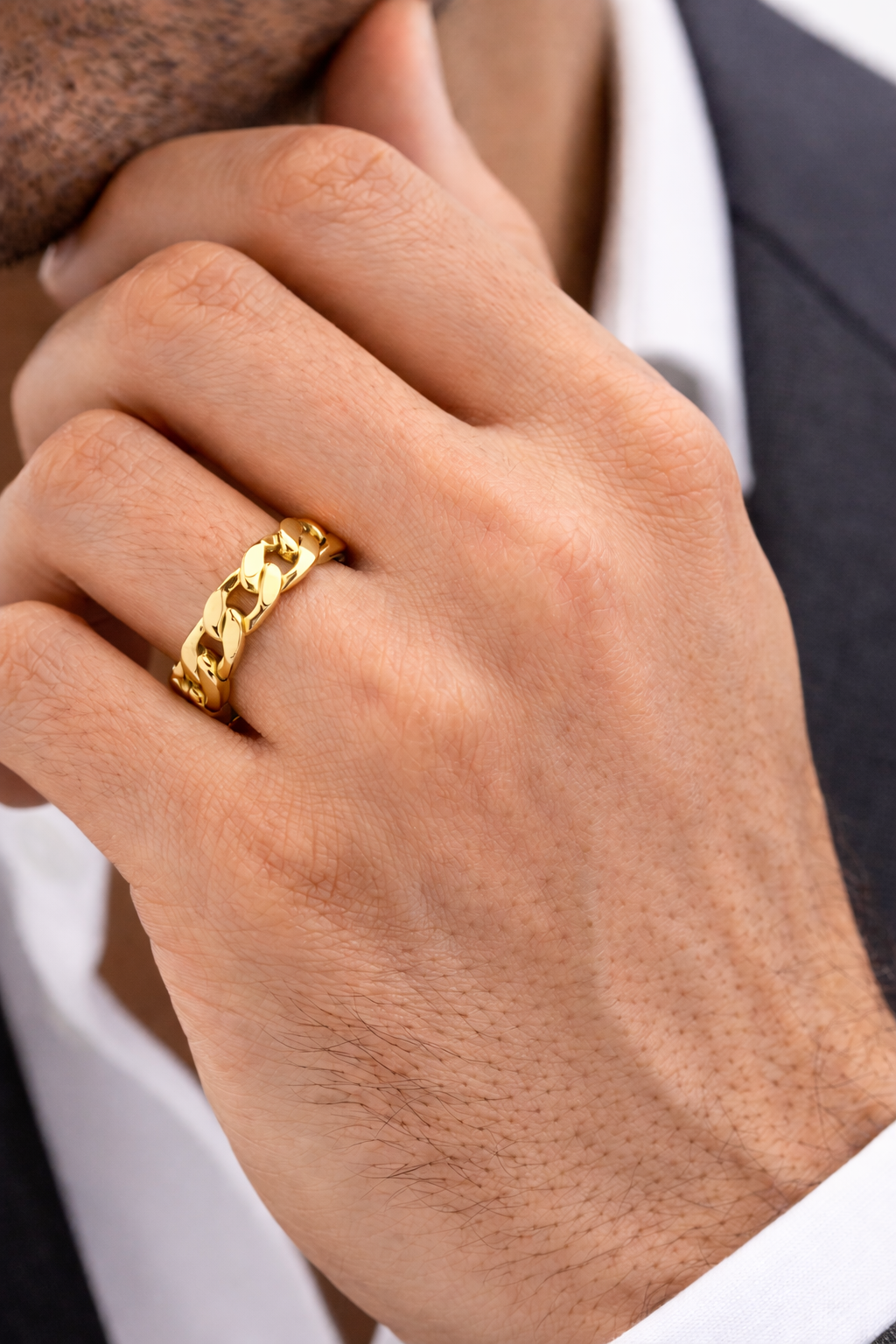 5mm Cuban Link Ring