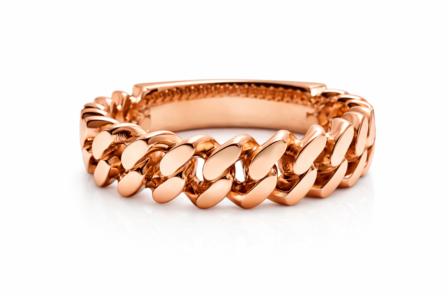 6mm Skinny Cuban Link Ring