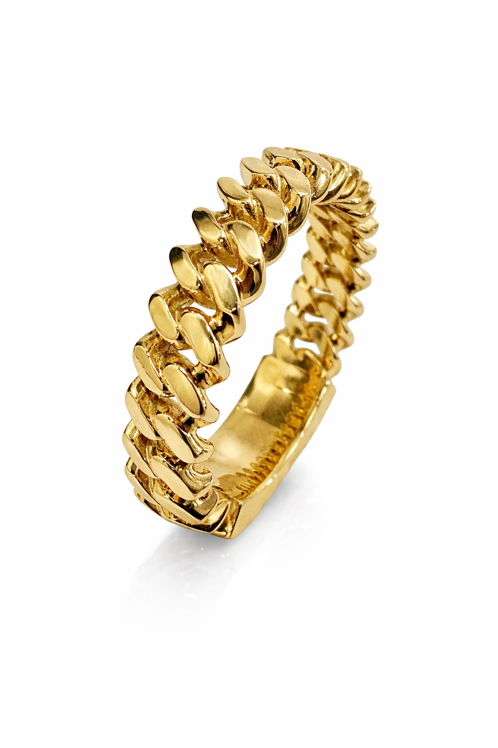 6mm Skinny Cuban Link Ring