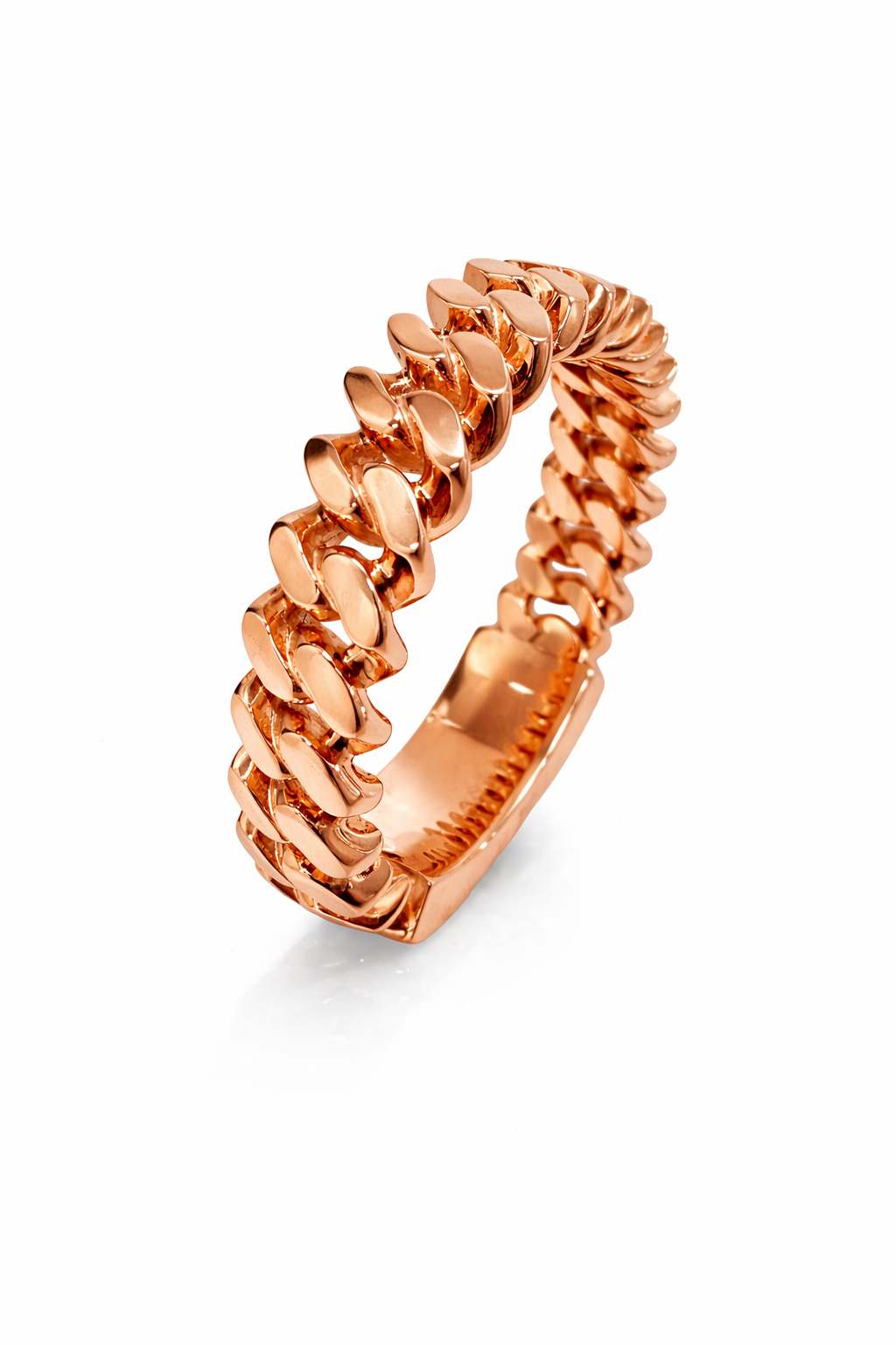 6mm Skinny Cuban Link Ring