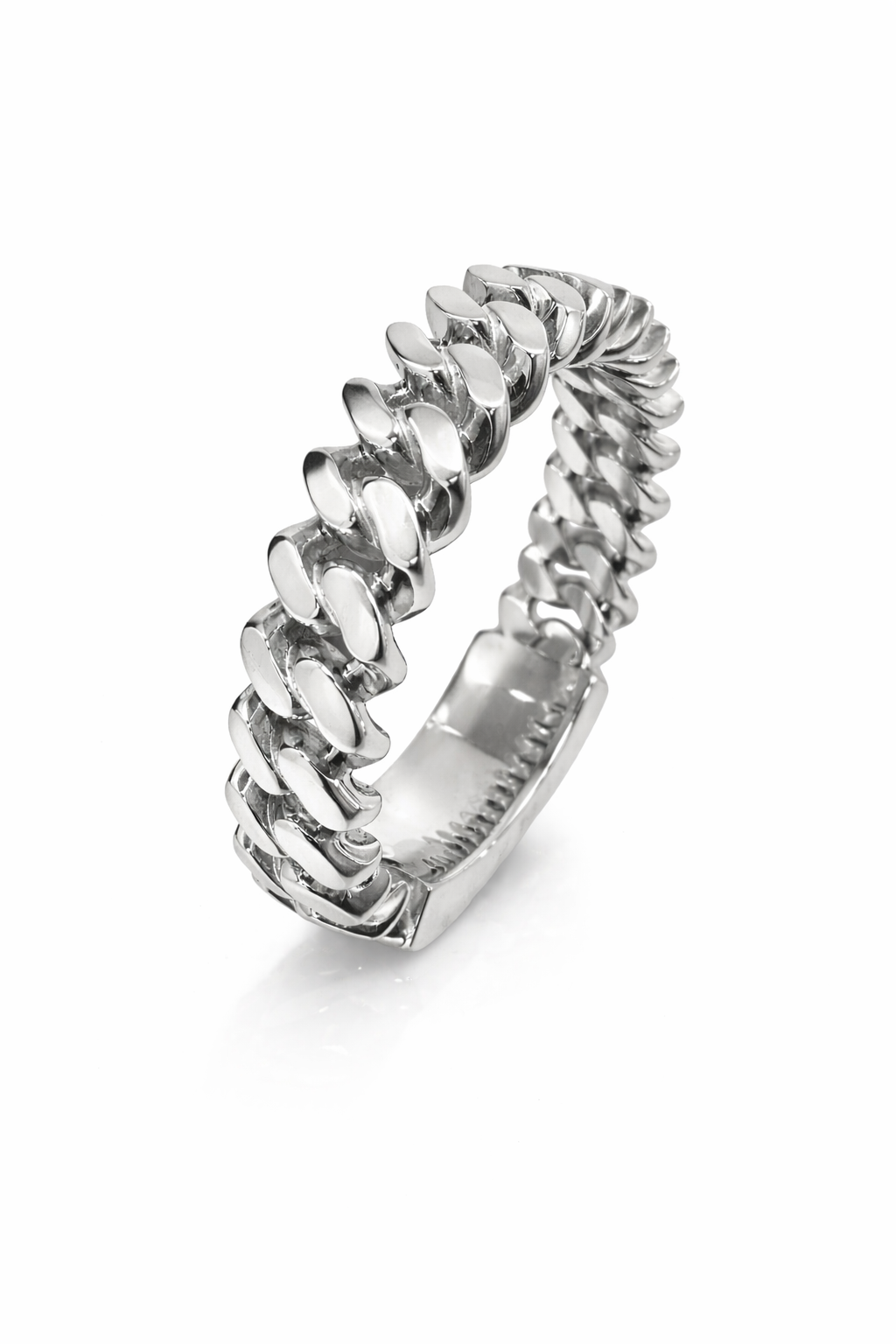 6mm Skinny Cuban Link Ring