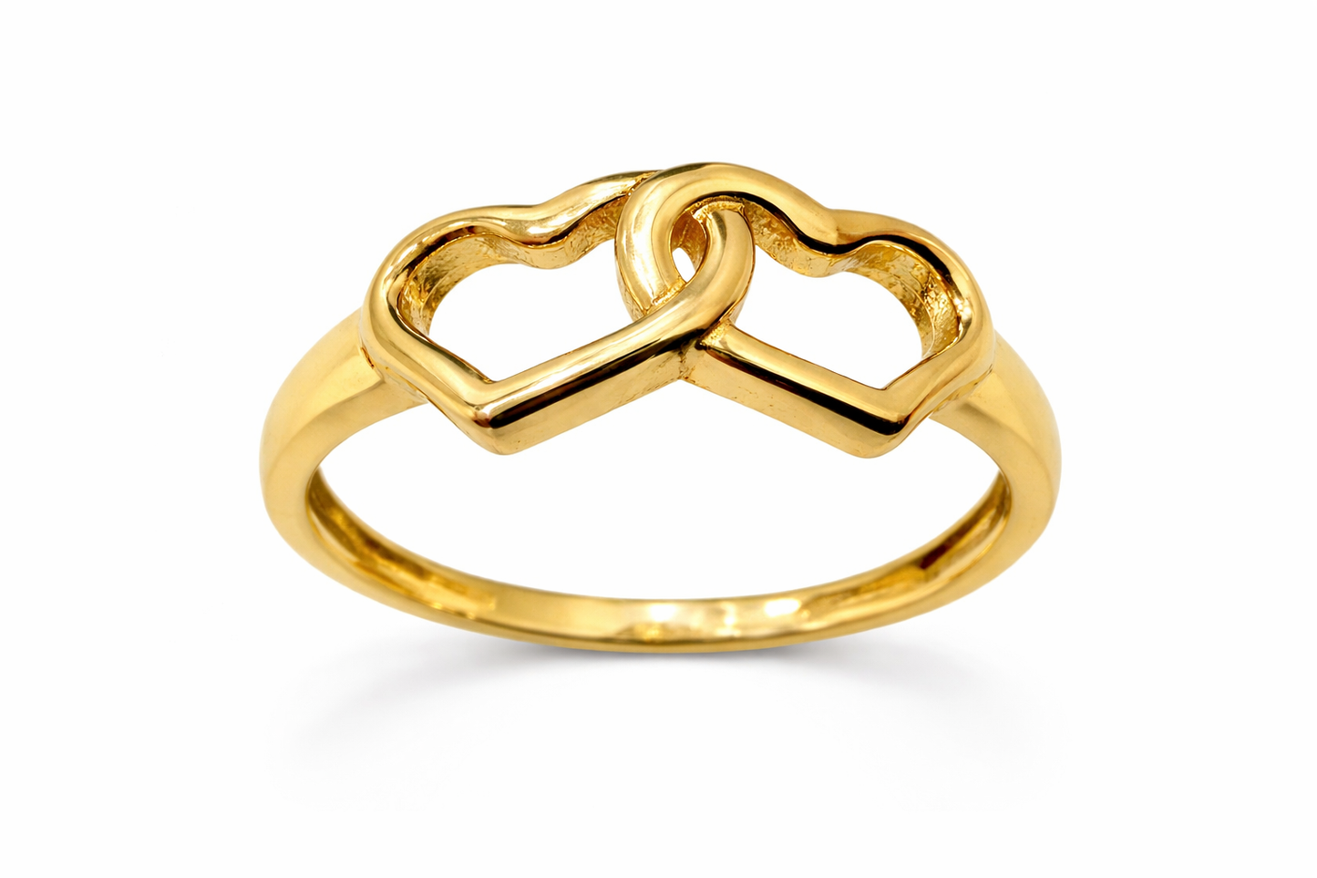 Double Heart Ring