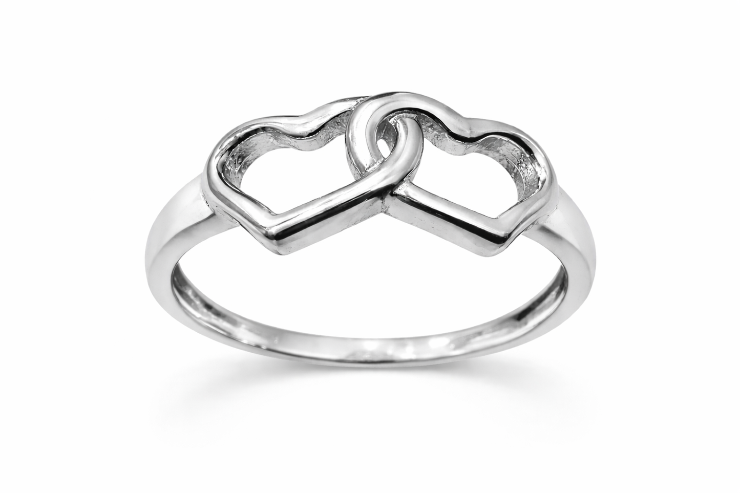 Double Heart Ring