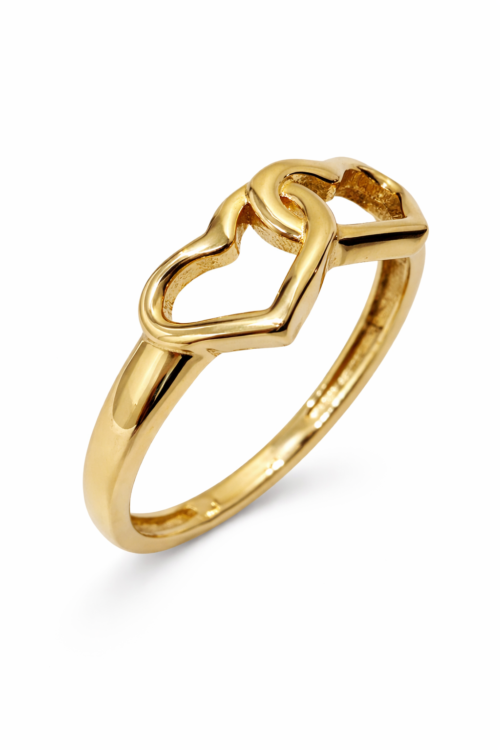 Double Heart Ring