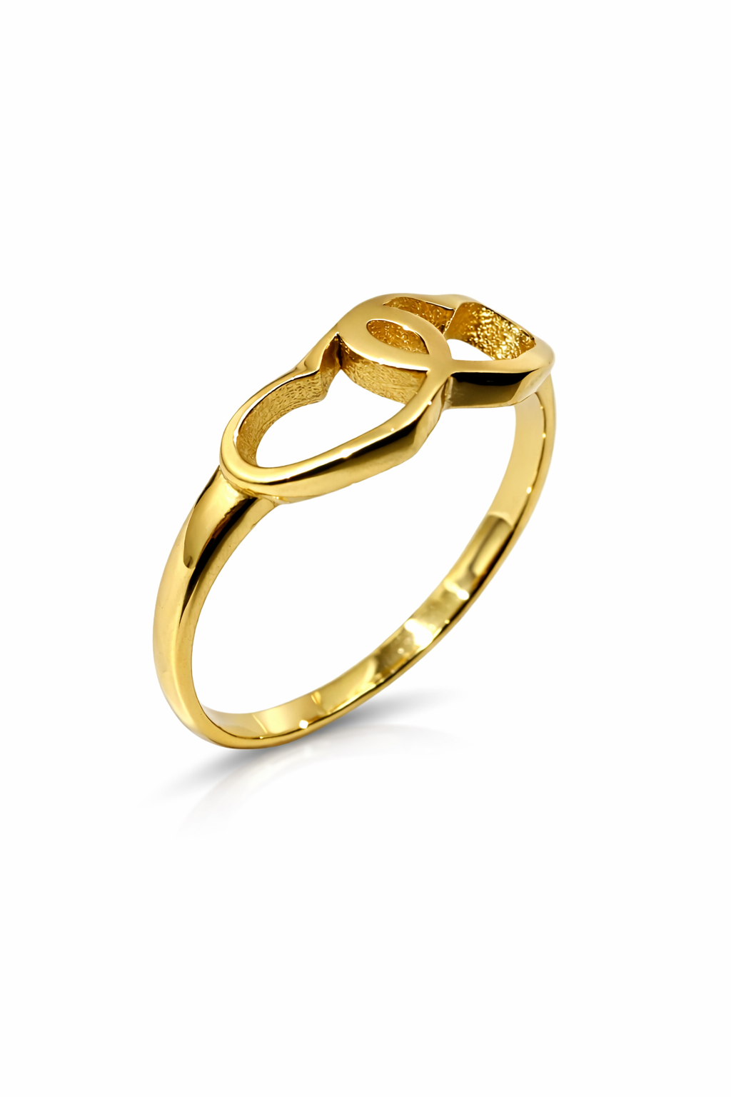 Duo Heart Ring