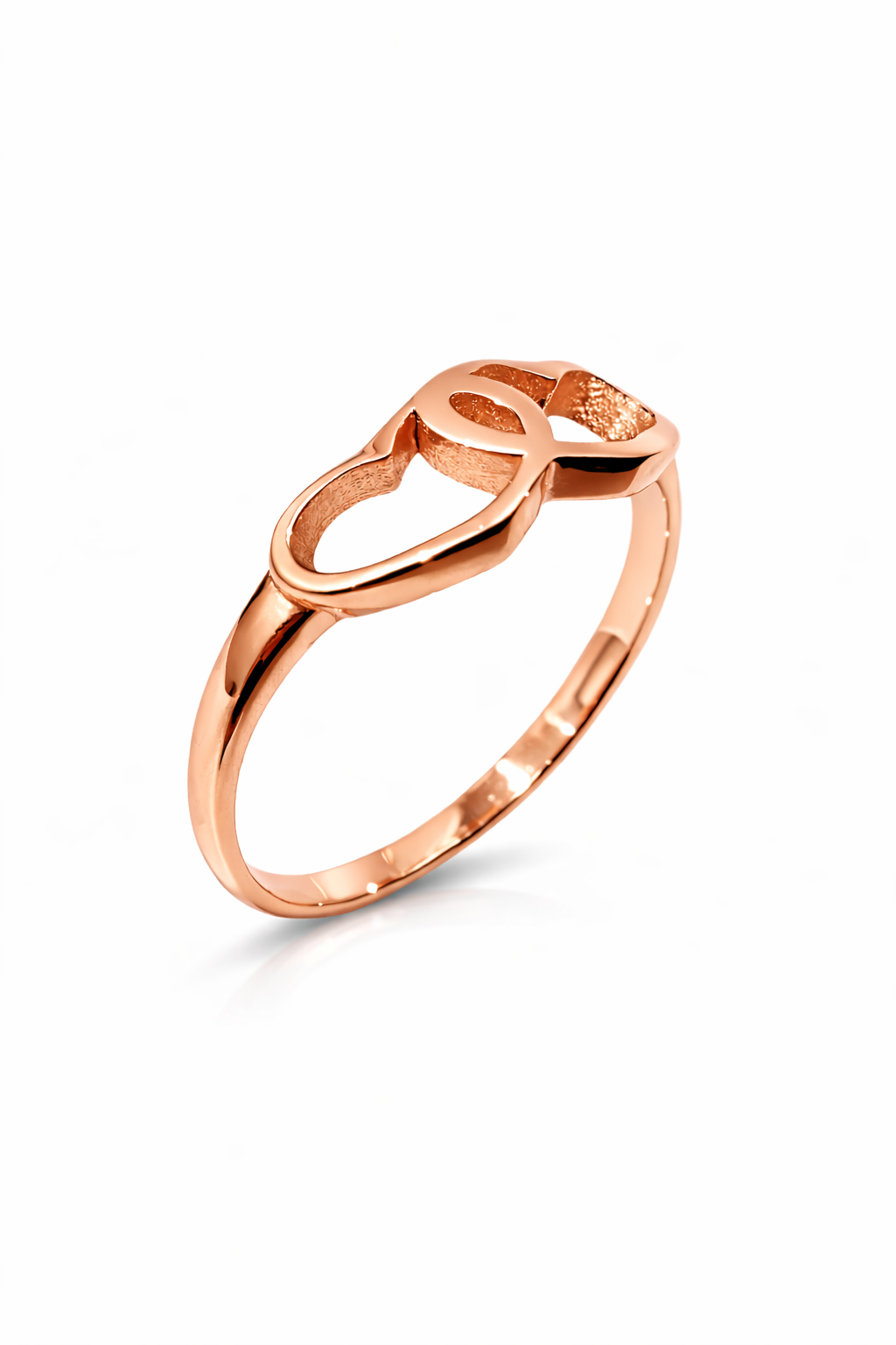 Duo Heart Ring
