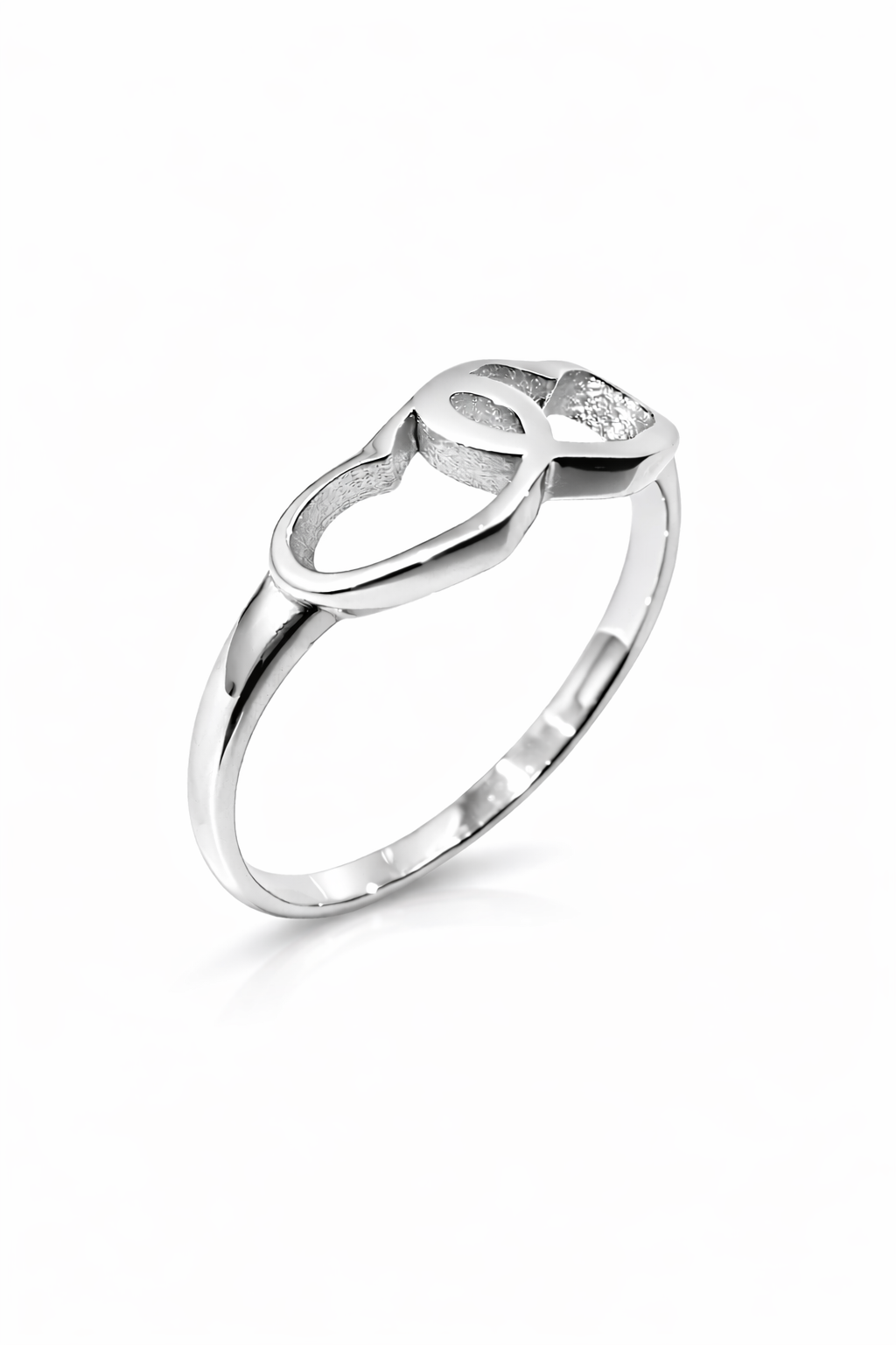 Duo Heart Ring