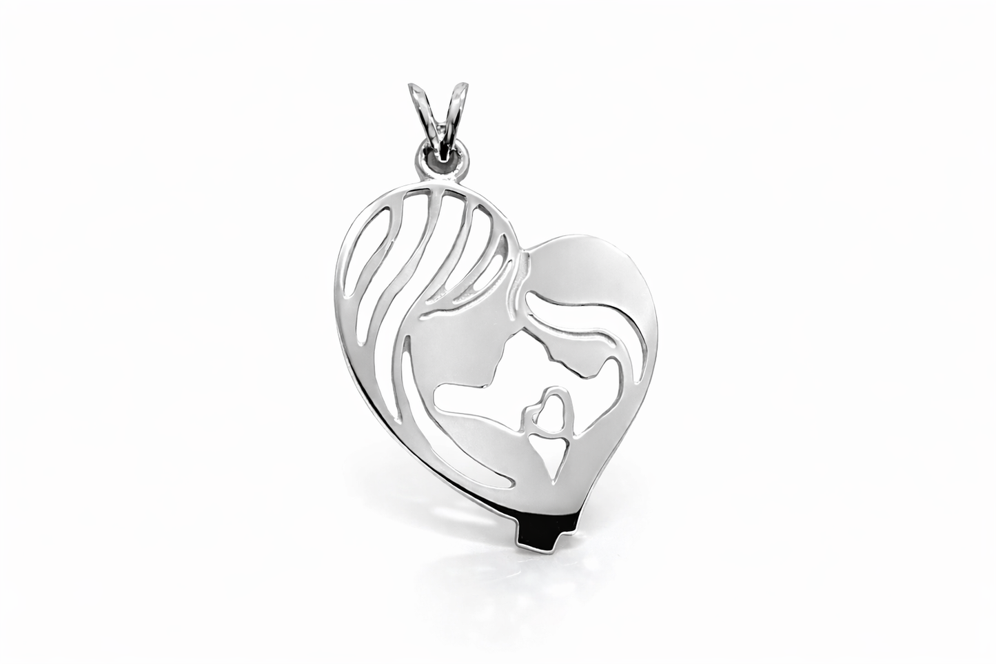 Mother And Daughter Love Pendant