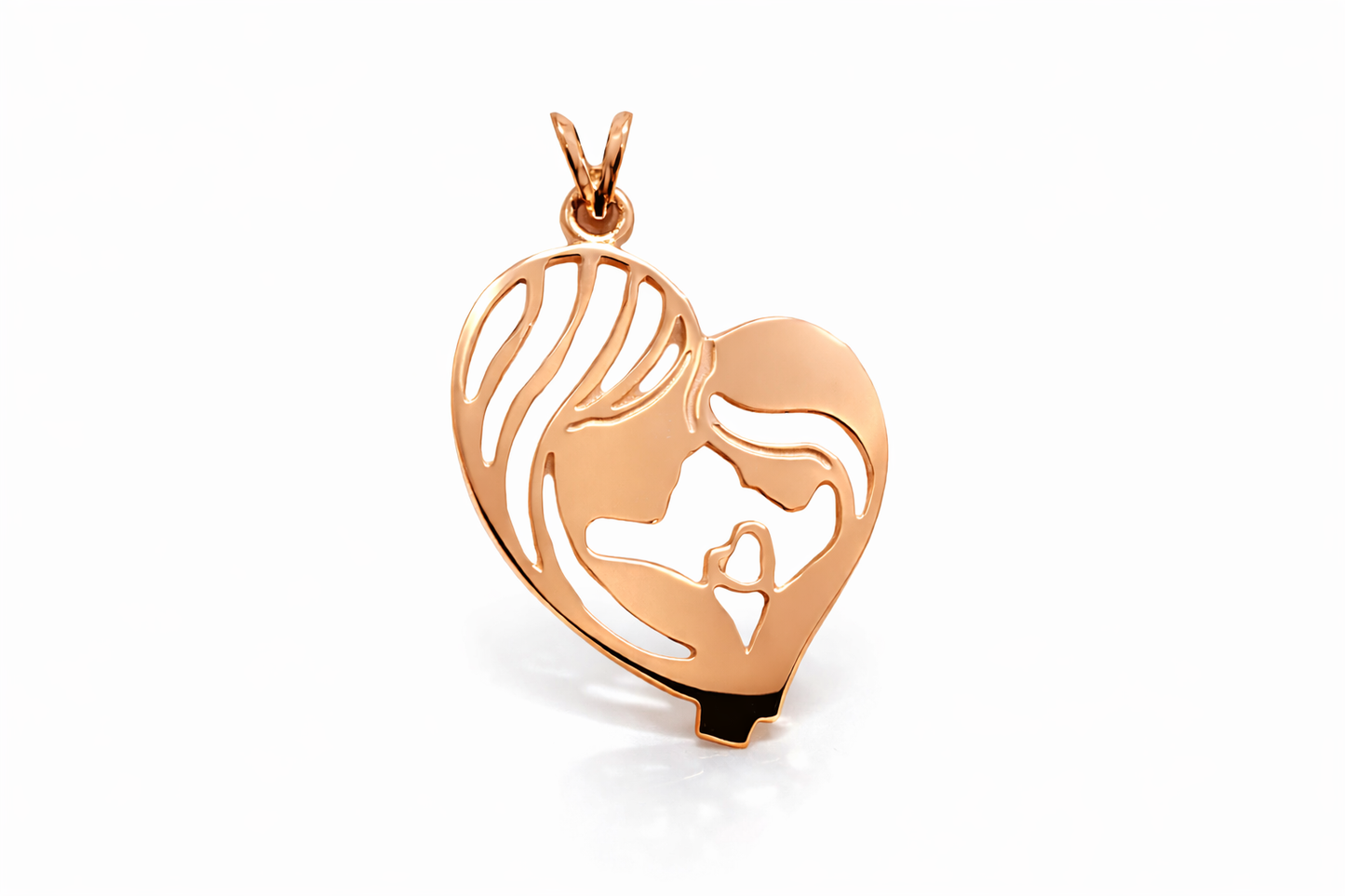 Mother And Daughter Love Pendant