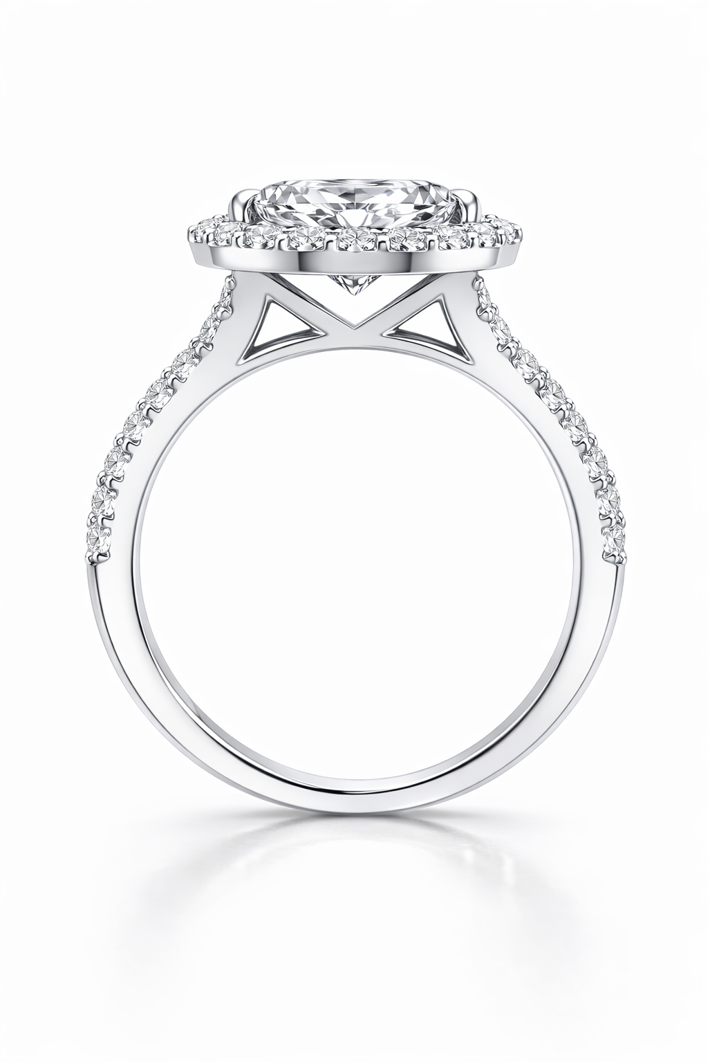 1.83 ctw Pear Diamond Certified Ring