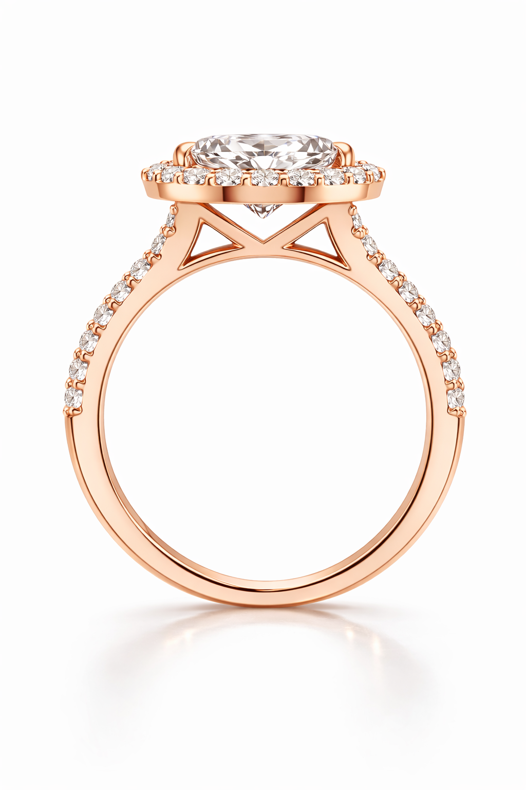 1.83 ctw Pear Diamond Certified Ring