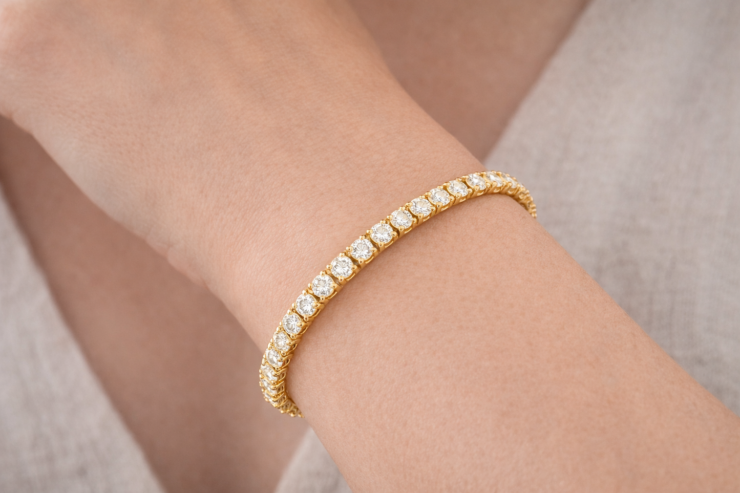 10.83 ctw Diamond Tennis Bracelet