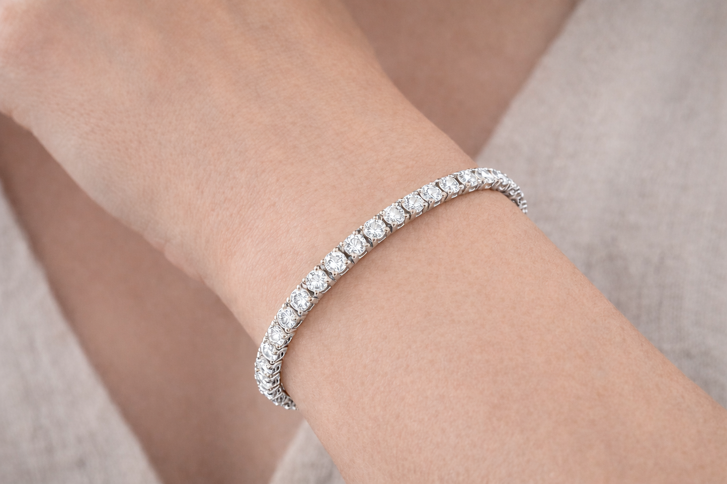 10.83 ctw Diamond Tennis Bracelet