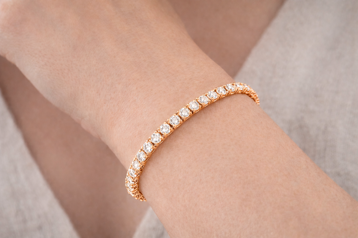 10.83 ctw Diamond Tennis Bracelet