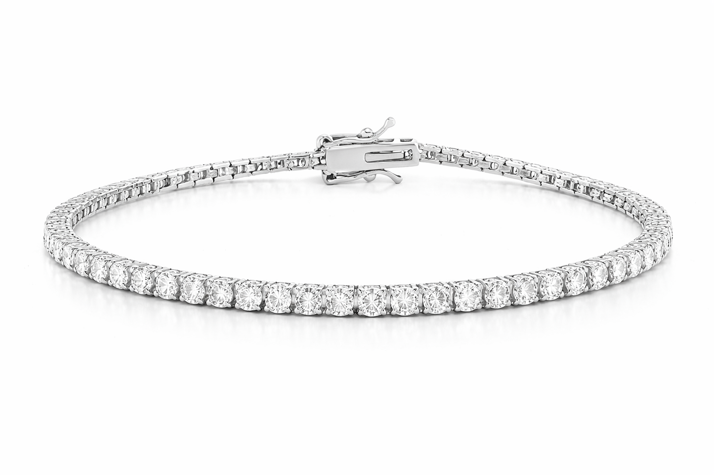 2.3 ctw Diamond Tennis Bracelet