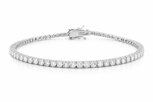 2.3 ctw Diamond Tennis Bracelet