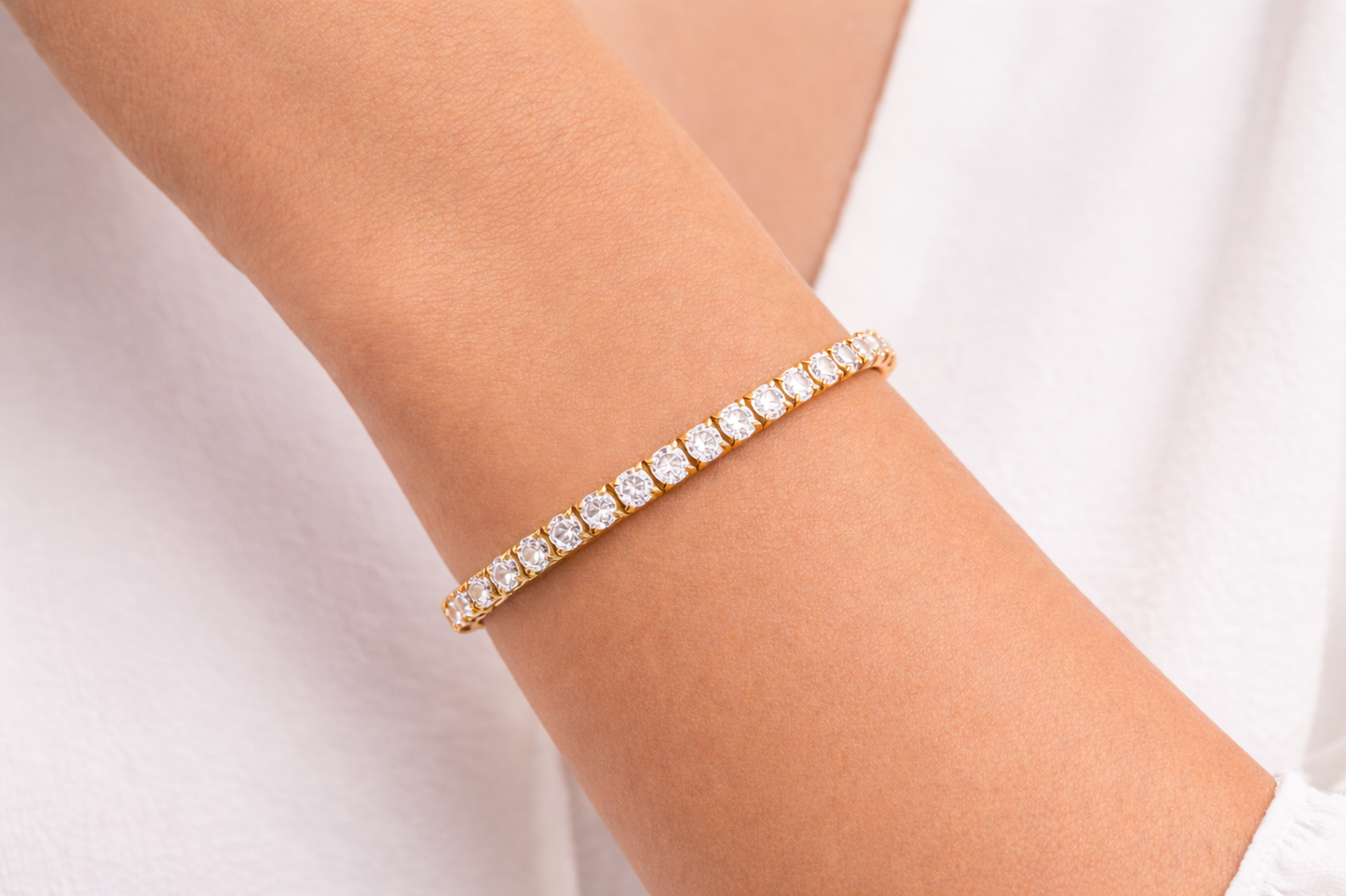 2.3 ctw Diamond Tennis Bracelet