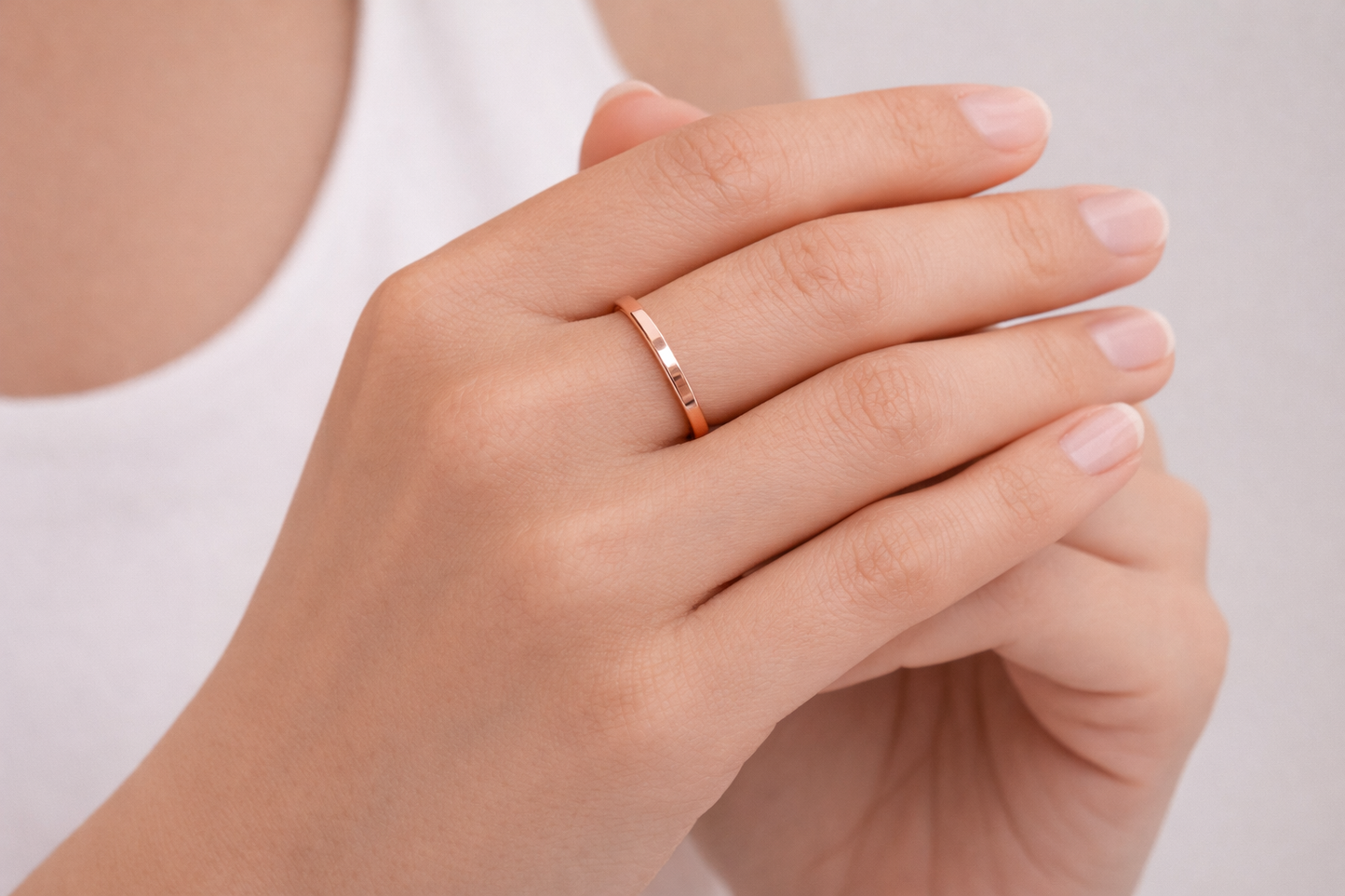 2.6mm Wedding Band Ring