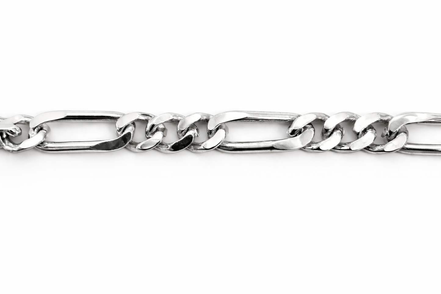 4.5mm Baby Link Figaro ID Bracelet
