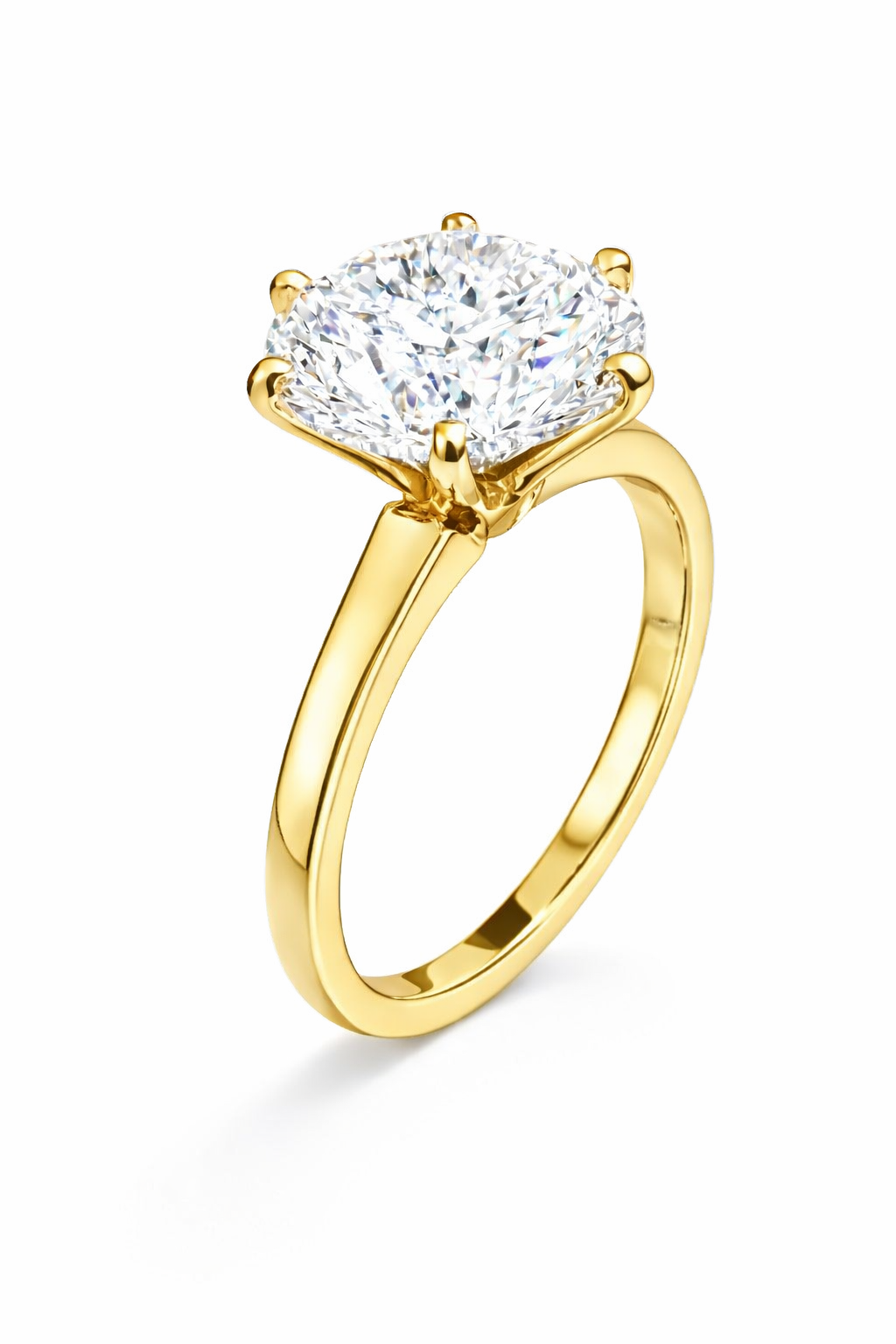 5.09 ct Solitaire Diamond Engagement Ring