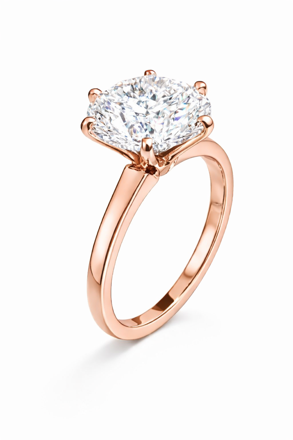 5.09 ct Solitaire Diamond Engagement Ring