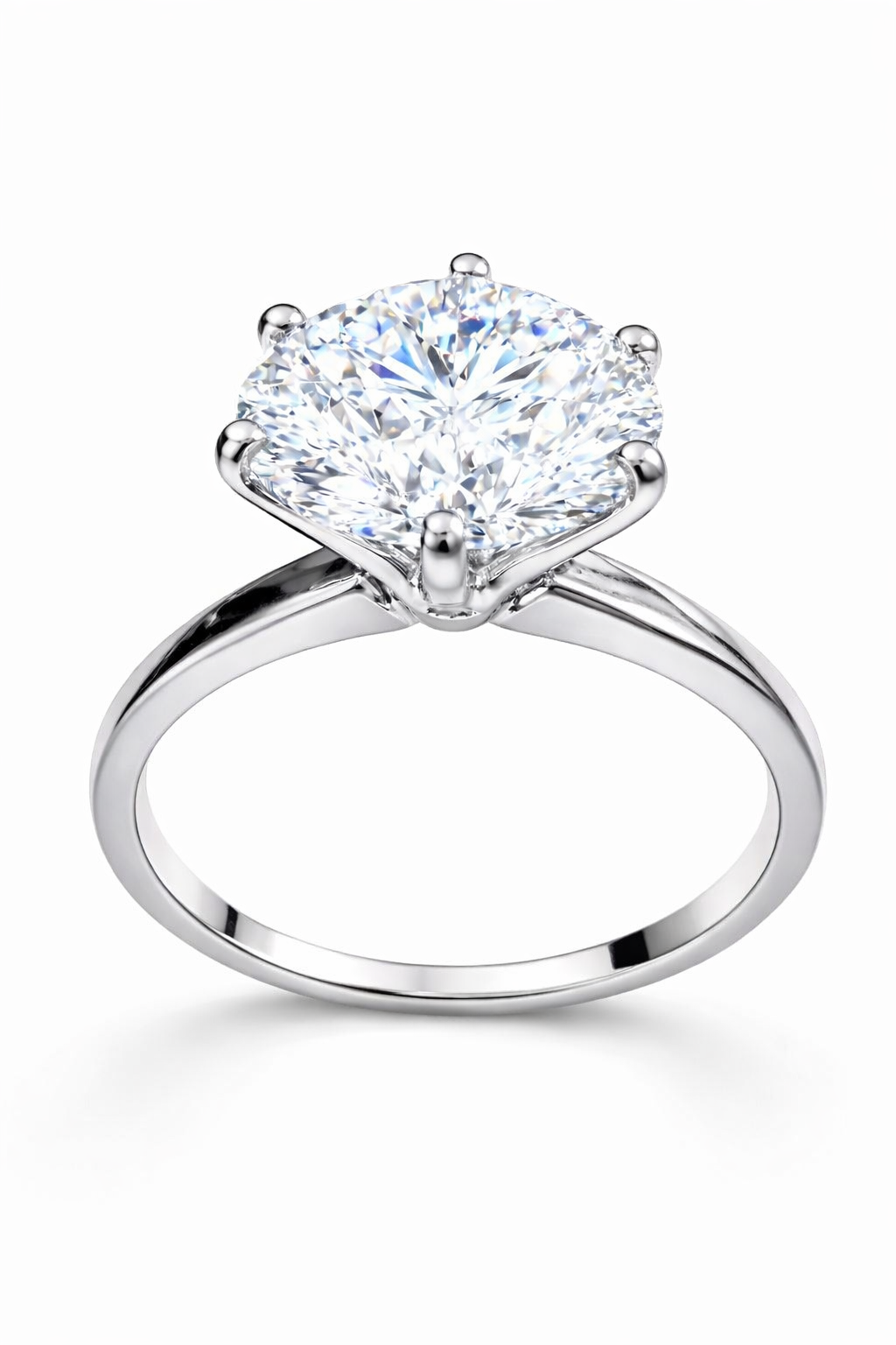 5.09 ct Solitaire Diamond Engagement Ring
