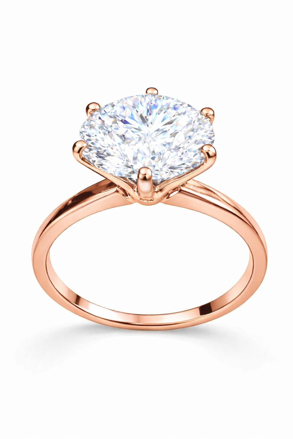 5.09 ct Solitaire Diamond Engagement Ring