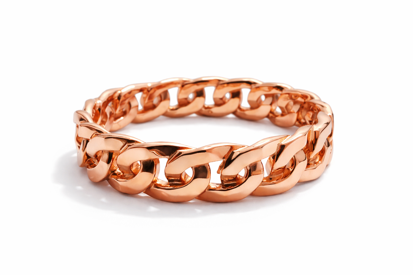 5mm All Around Cuban Link Ring