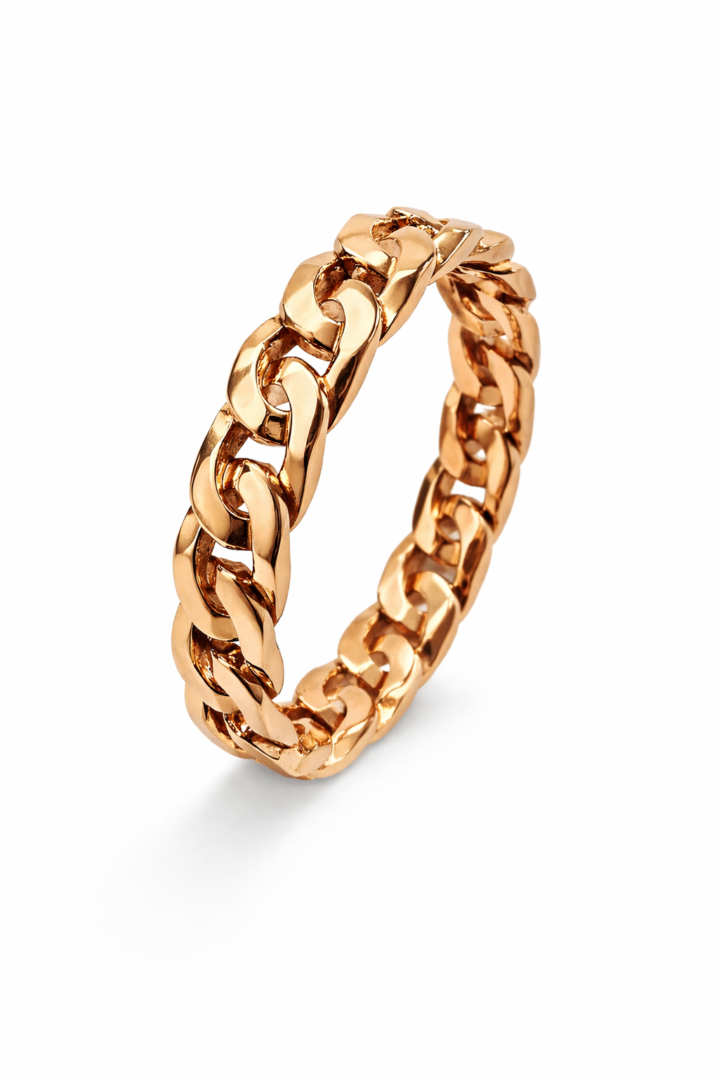 5mm All Around Cuban Link Ring