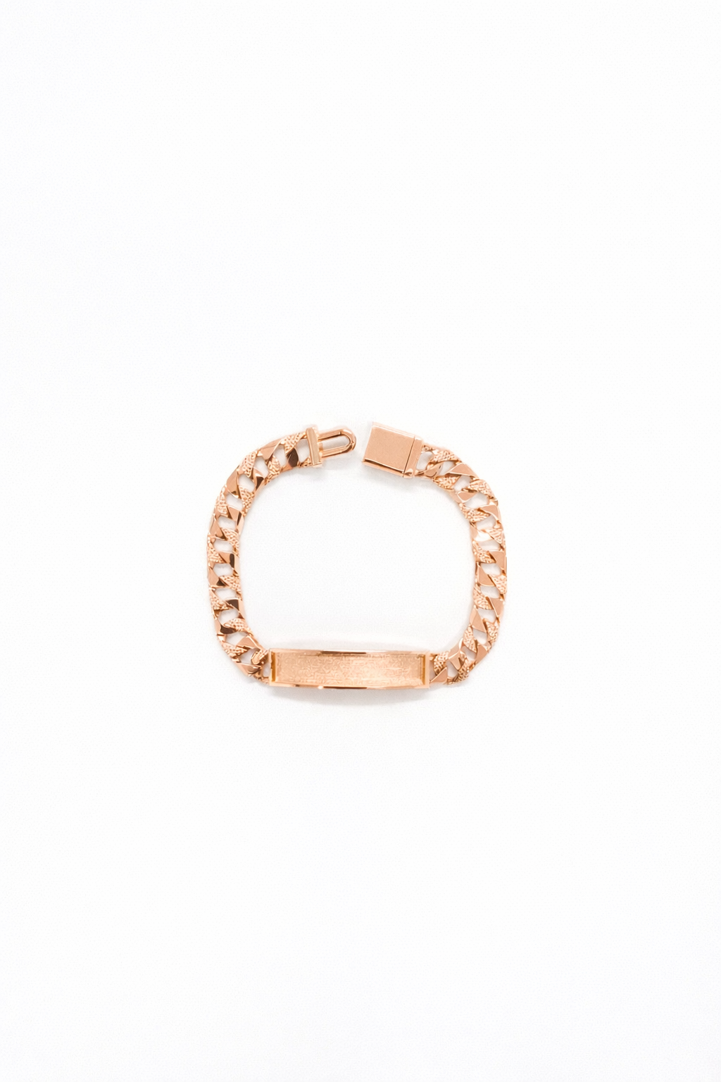 7.5mm Nugget ID Link Bracelet