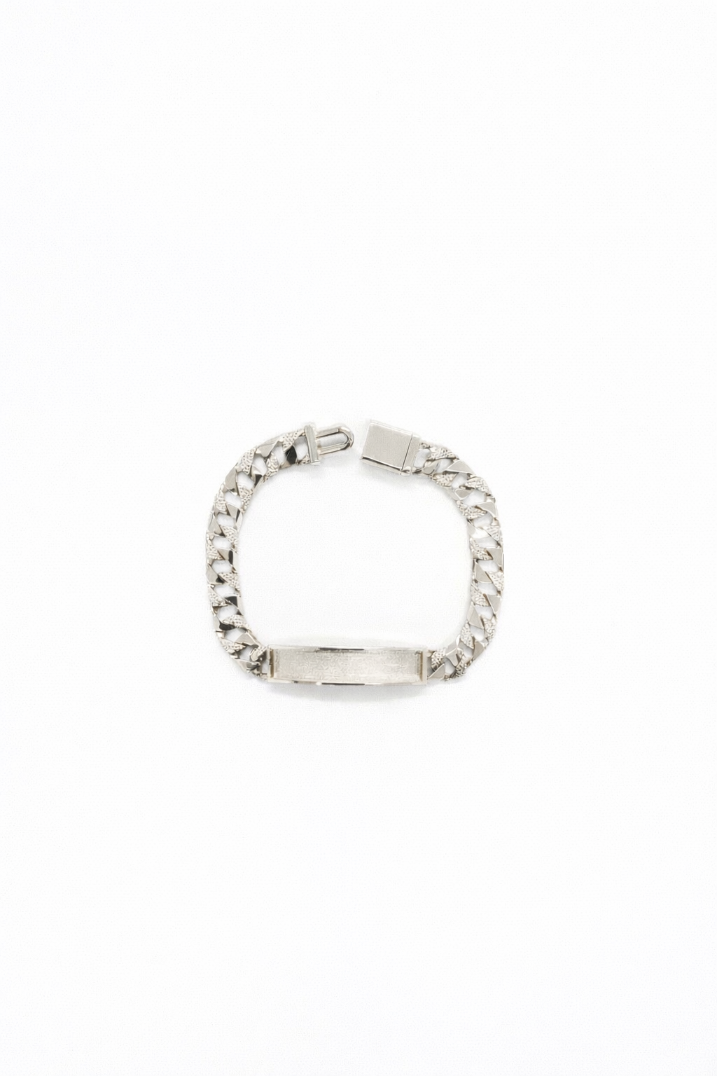 7.5mm Nugget ID Link Bracelet