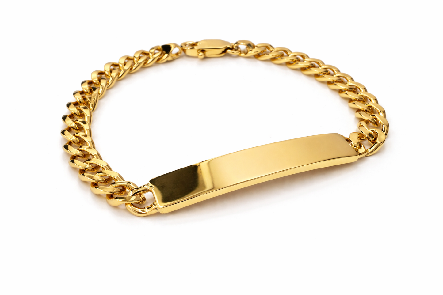 7mm Cuban ID Bracelet
