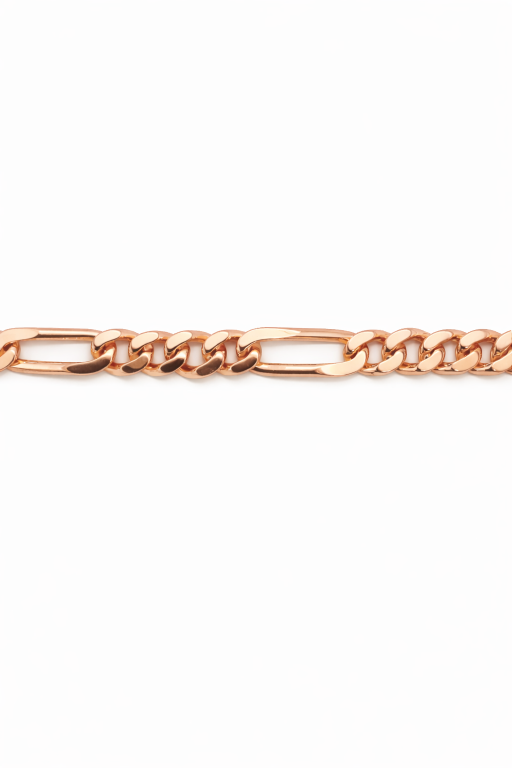 7mm Cuban Link Figaro Bracelet