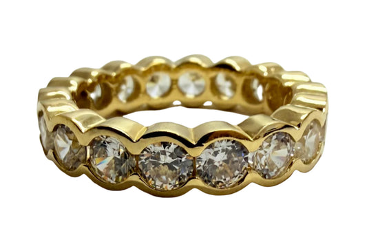 4.5 ctw 4mm Diamond Eternity Ring