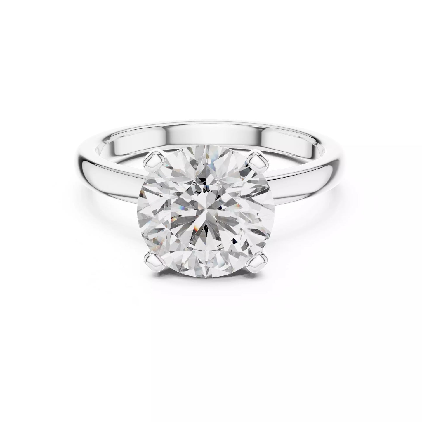 2.50 ctw Round Diamond Solitaire Engagement Ring
