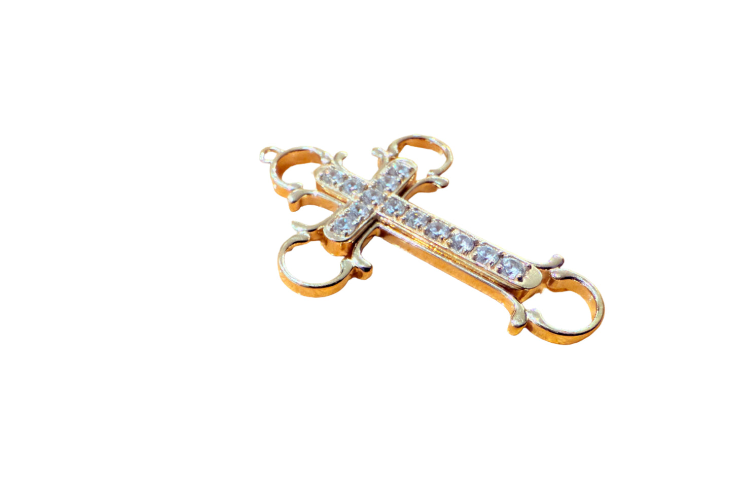 .78 ctw Round Diamond Cross Pendant