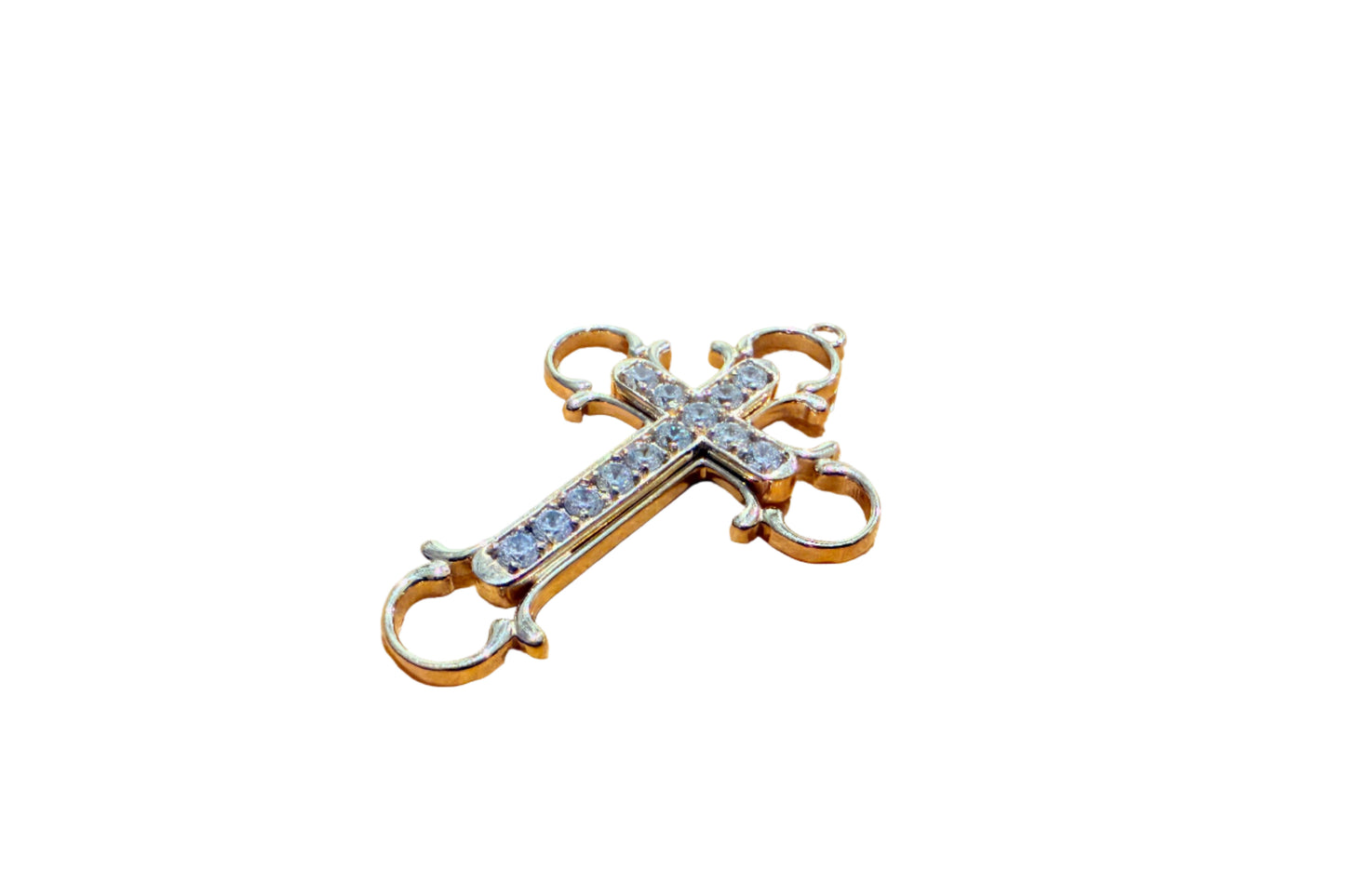 .78 ctw Round Diamond Cross Pendant