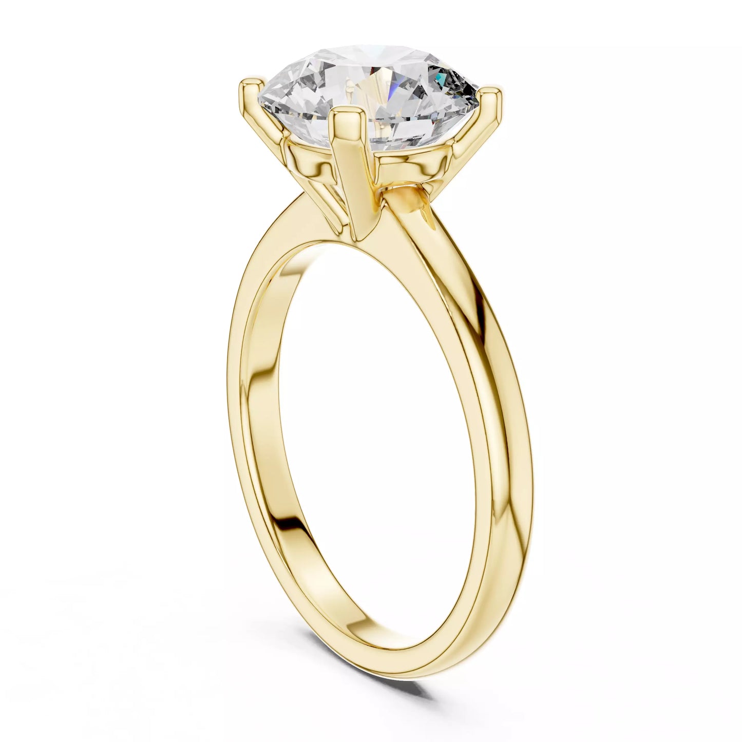 2.50 ctw Round Diamond Solitaire Engagement Ring