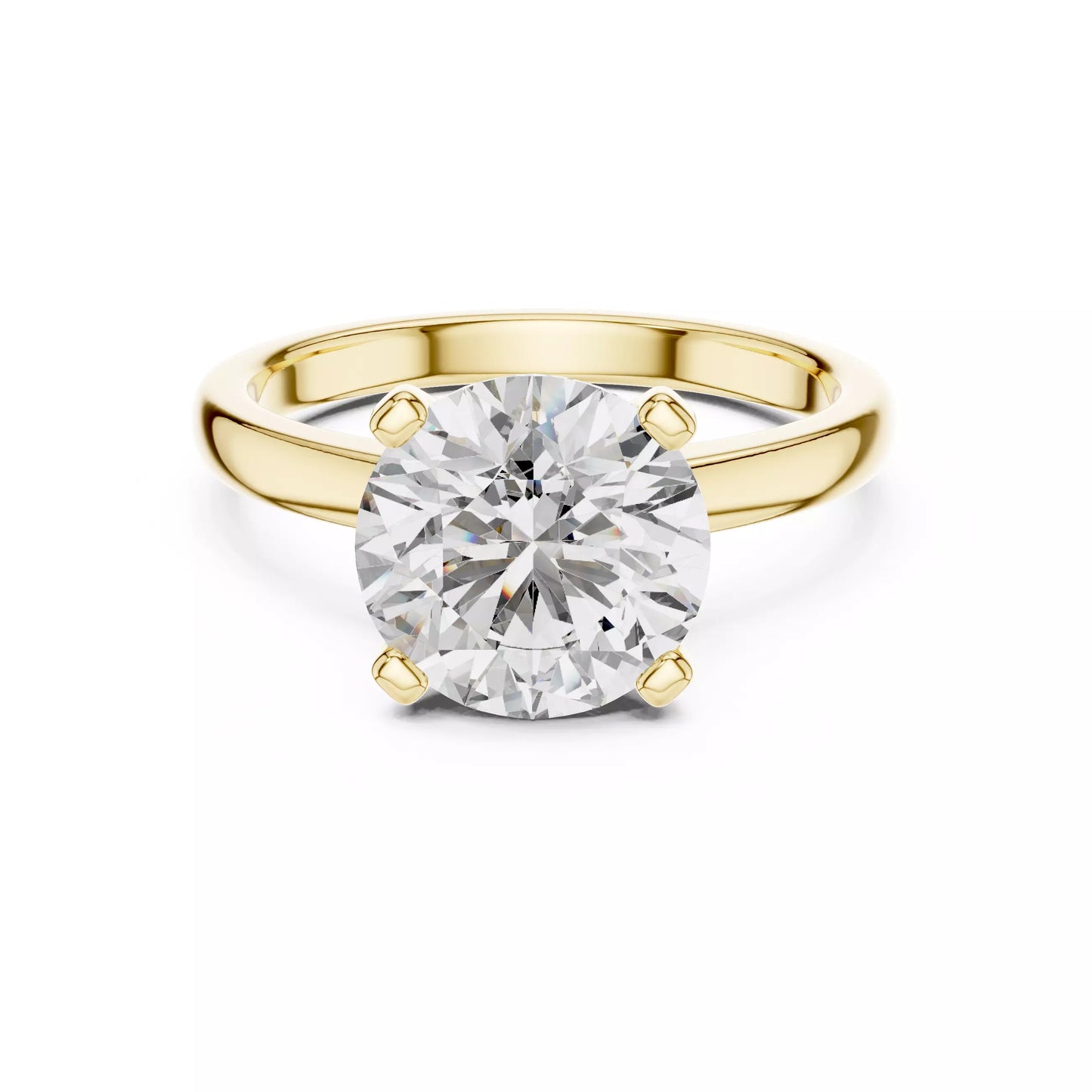 2.50 ctw Round Diamond Solitaire Engagement Ring