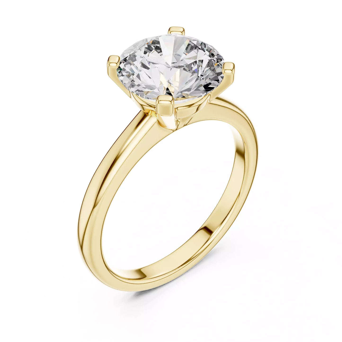2.50 ctw Round Diamond Solitaire Engagement Ring