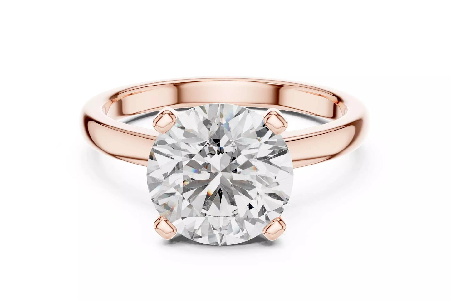 2.50 ctw Round Diamond Solitaire Engagement Ring