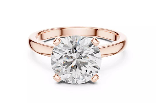 2.50 ctw Round Diamond Solitaire Engagement Ring