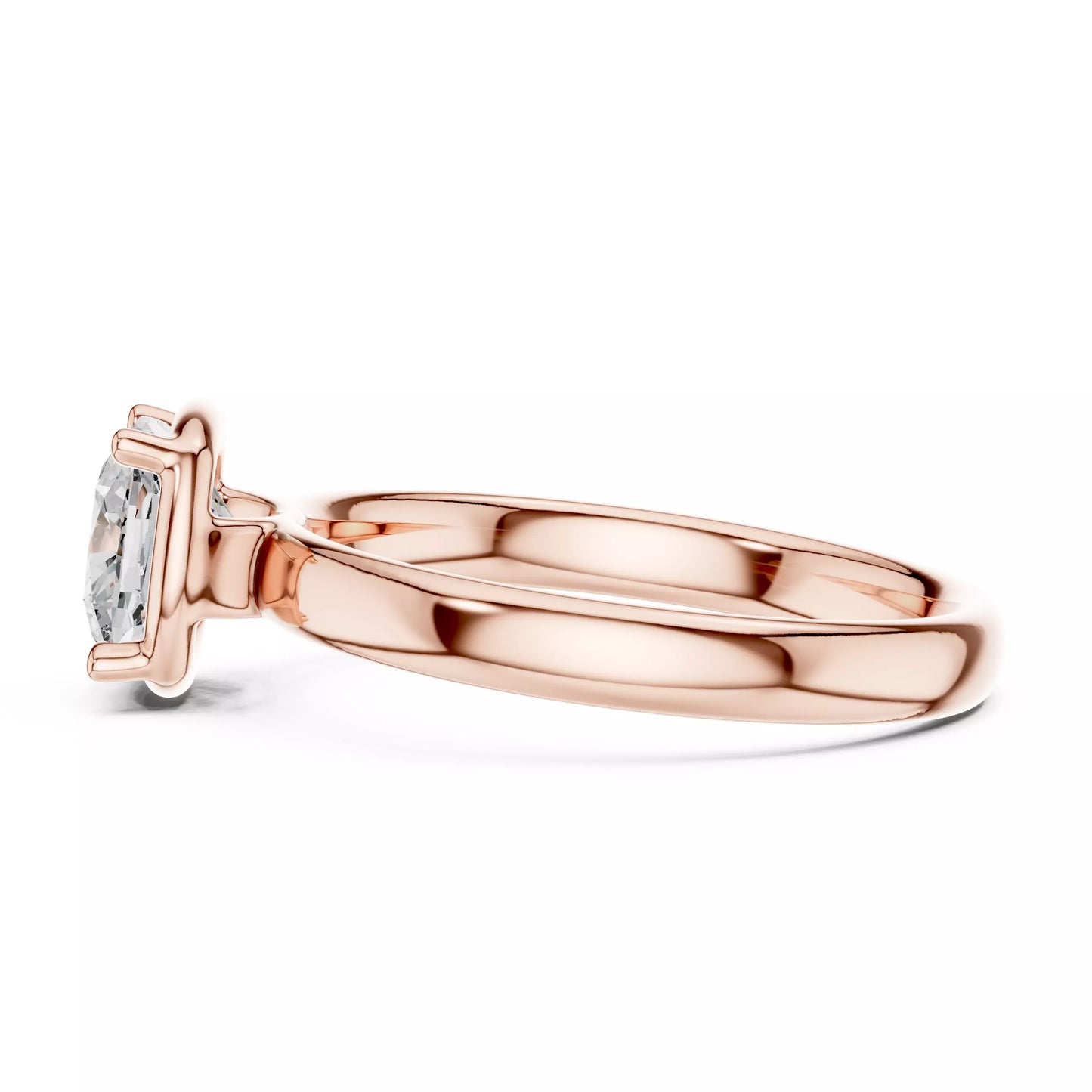1.50 ctw Cushion Diamond Solitaire Engagement Ring