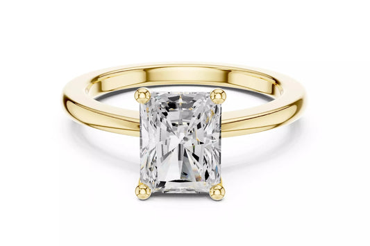 1.50 ctw Radiant Diamond Solitaire Engagement Ring