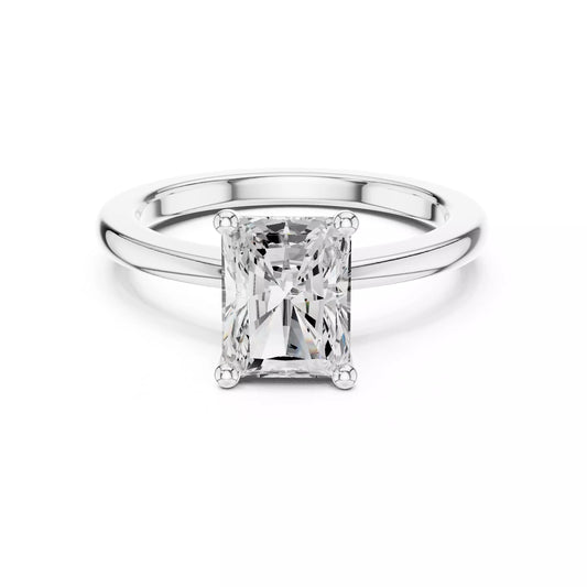 2.00 ctw Radiant Diamond Solitaire Engagement Ring