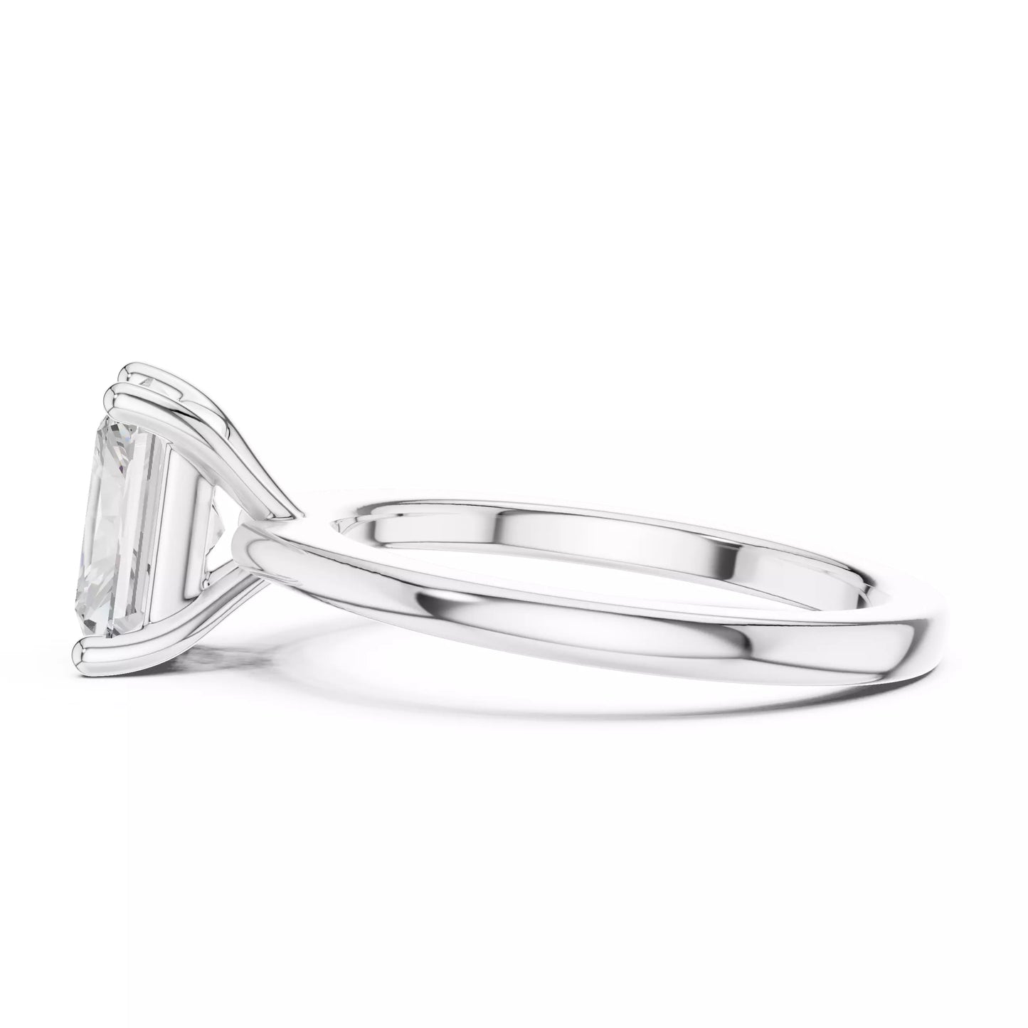 1.50 ctw Radiant Diamond Solitaire Engagement Ring