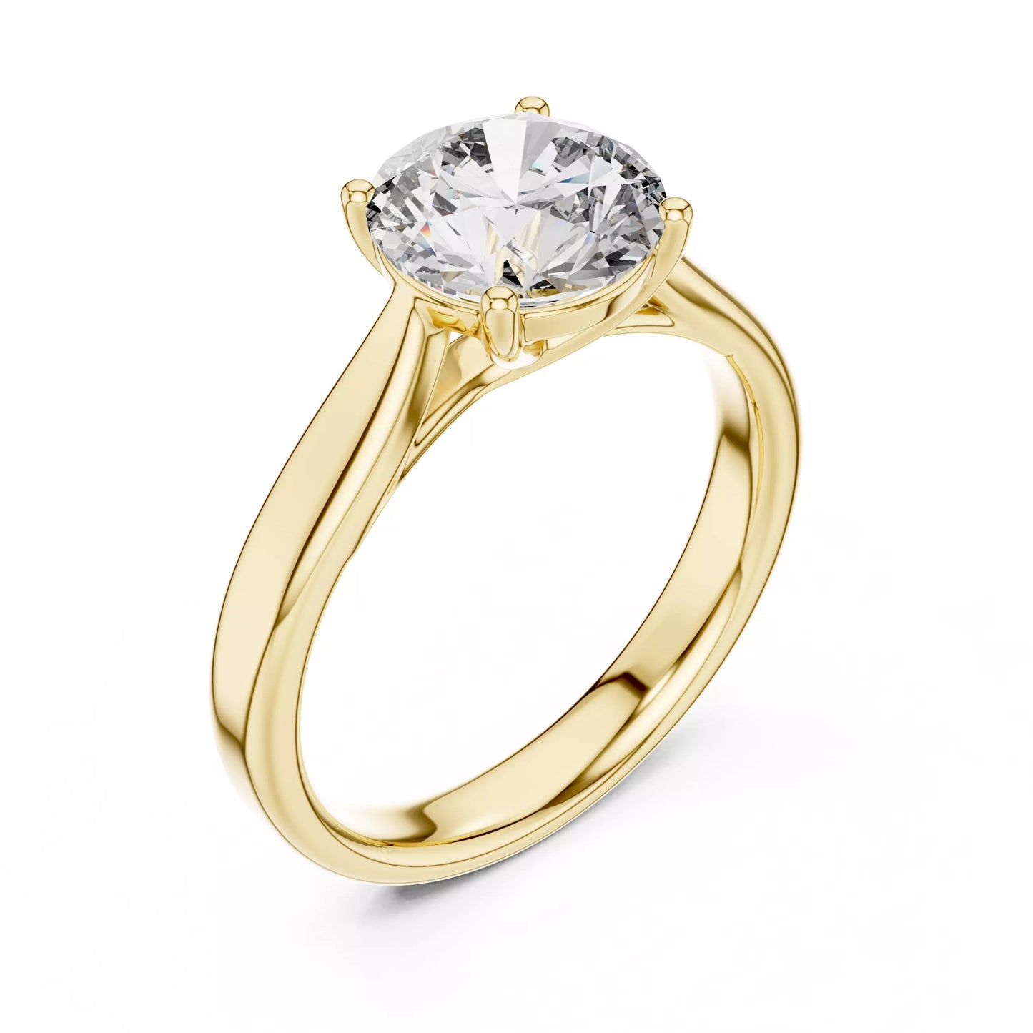 2.00 ctw Round Diamond Solitaire Engagement Ring