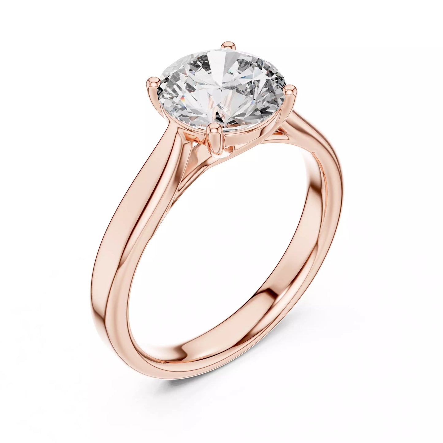 2.00 ctw Round Diamond Solitaire Engagement Ring