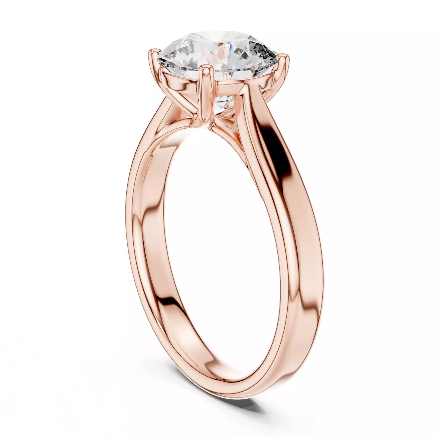 2.00 ctw Round Diamond Solitaire Engagement Ring